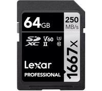 Lexar LESDMI64GB-1000 Micro SDXC Classe 10 UHS-II U3 microSDXC