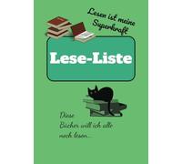 Lese Liste Buch: Diese Bücher will ich alle noch lesen, Lesen ist meine Superkraft, Bücher Leseliste, Eigene Leseliste, Blanko Buch, Softcover - 7x10 Zoll, 100 Seiten, DIY