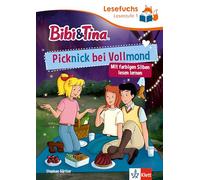 Lesefuchs Bibi & Tina: Picknick bei Vollmond Lesestufe 1: ab 6 Jahren, Mit farbigen Silben lesen lernen