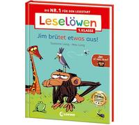 Leselöwen 1. Klasse - Jim ist mies drauf - Jim brütet etwas aus!: Die Nr. 1 für den Lesestart - Mit Leselernschrift ABeZeh - Erstlesebuch für Kinder ab 6 Jahren