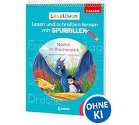 Leselöwen – Imparare a leggere e scrivere con scanalature, colorazione sillabe – Tascabile