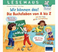 LESEMAUS 125: Wir können das! Die Buchstaben von A bis Z: Spielerisches Lernen | Bilderbuch mit Abc Poster | für Kinder im Vorschulalter