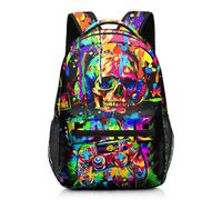 Leseogye Zaino scolastico per ragazzi, zaino da gioco colorato, per la scuola, i ragazzi e le attività all'aperto, 40 x 30 x 17 cm