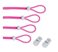 Leshang Kit di 4 cinghie per occhiali da nuoto per occhiali da nuoto, kit di ricambio per occhiali da nuoto, rosa - 109,2 cm