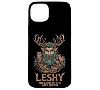 Leshy Selvaggia Foresta Mitologia Slava Uomo Verde Pagano Custodia per iPhone 15 Plus