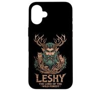 Leshy Selvaggia Foresta Mitologia Slava Uomo Verde Pagano Custodia per iPhone 16 Plus