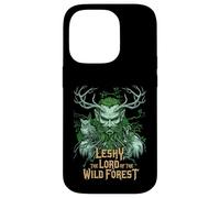 Leshy Slavic Forest Spirit Corna Selvaggio Natura Mito Custodia per iPhone 14 Pro