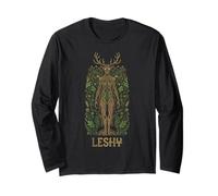 Leshy Slavic Forest Spirit Natura Guardian Folklore Creatura Maglia a Manica