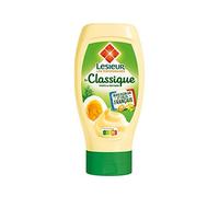 Lesieur - Mayonese classico morbido alle uova di gallina, 425 g, set di 2