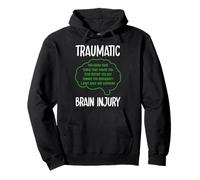Lesione cerebrale traumatica da Trauma cranico Felpa con Cappuccio