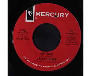 LESLEY GORE - hey now / sometimes i wish i were a boy 45 rpm single