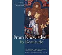 Lesley Smith From Knowledge to Beatitude (Copertina rigida)