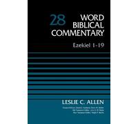 Leslie C. Allen Ezekiel 1-19, Volume 28 (Copertina rigida)