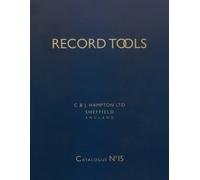 Leslie Harrison Roy Arnold Record Tools: No. 15 (Tascabile)