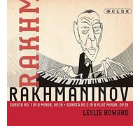 Leslie Howard - Rachmaninov: Sonata No. 1 in D minor, Op. 28 & No. 2 in B flat minor, Op. 36