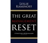 Leslie Kaminoff The Great Management Reset (Tascabile)