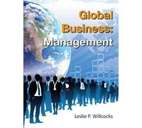 Leslie Willcocks Global Business: Management (Tascabile)