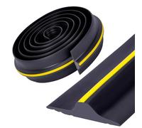 lesolar Guarnizione per porta del garage, 3 m e 18 mm, guarnizione universale per soglia della porta del garage, guarnizione inferiore in gomma, perfetta per mantenere garage puliti e asciutti (senza
