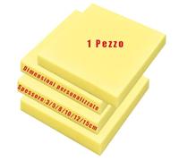 Lesone Imbottitura in Schiuma ad Alta Densità, Densità 35 kg/MC, Cuscini in Poliuretano Espanso, Gommapiuma per Imbottitura per Cuscini Divani, Sedie - Tagliabile (Spessore 8 cm-50x50cm)