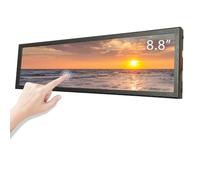 LESOWN 8.8 pollice Allungato Bar Ampio Touch Screen Monitor 480x1920 IPS Barra Lunga Display LCD Schermo Secondario Caso PC per Windows Rpi4