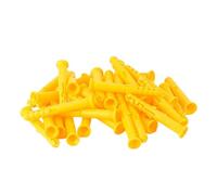 L'espansione, il muro di pietra Bulloni di ancoraggio a parete di espansione in plastica M6 for tubi in calcestruzzo gialli 30/50/100 pezzi 30-100 mm(50Pcs M6x60)
