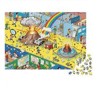 L'esperimento della Fiera della Scienza andato male Puzzle in Legno Impermeabile Puzzles Da 1000 Pezzi Per Adulti Colorati Puzzle Per Decorazioni Domestiche