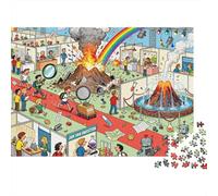 L'esperimento della Fiera della Scienza andato male Puzzle in Legno Impermeabile Puzzles Da 1000 Pezzi Regali Per Adulti Impossibili Giochi Educativi