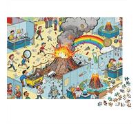 L'esperimento della Fiera della Scienza andato male Puzzle in Legno Impermeabile Puzzles Da 1000 Pezzi Regali Per Adulti Sfidanti E Rompicapo Giochi Di Impegnativi