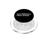 Less Diplomacy. More Action. Graphic PopSockets PopGrip per MagSafe