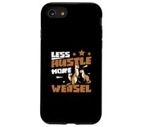 Less Hustle More Donnola Divertenti Donnole Per Proprietari Di Animali Domestici Donnola Custodia per iPhone SE (2020) / 7/8