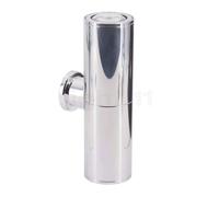 less 'n' more Athene A-2WS Lampada da parete LED, alluminio lucidato - dimmerabile a taglio di fase