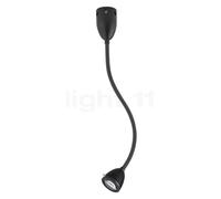 less 'n' more Athene A-BDL2 Lampada da soffitto e parete LED, antracite/testa nero - dimmerabile a taglio di fase