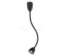 less 'n' more Athene A-BDL2 Lampada da soffitto e parete LED, nero/testa nero - dimmer tattile , Vendita di giacenze, Merce nuova, Imballaggio originale