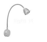 less 'n' more Athene A-BWL Lampada da parete LED, alluminio/testa alluminio - fase di dimmer