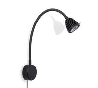 less’n’more ATHENE lampada a parete con linea di alimentazione, LED, A-BWL2-V-KS-FTA, ATHENE [Lampade per Interni > Lampade a Parete]