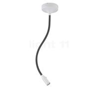 less 'n' more Zeus Z-WDL2 Lampada da soffitto e parete LED, antracite/testa bianco - dimmer tattile