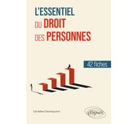 L'essentiel du droit des personnes
