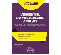 L'essentiel du vocabulaire anglais à l'entrée dans l'enseignement supérieur