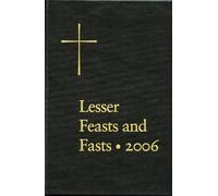 Lesser Feasts and Fasts 2006 (Copertina rigida)