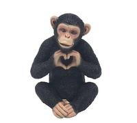 Lesser & Pavey Cheeky Monkeys Heart Home Decor Figurine e ornamenti per casa e ufficio | Accessori decorativi statue per interni ed esterni | Bel regalo per donne e uomini