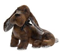 Lesser & Pavey - Fermaporta a forma di bassotto seduto in finta pelle