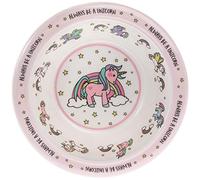 Lesser & Pavey Ciotola per Bambini | Unicorno | 1 pezzo-283,5 g Accessorio, Plastica, Multicolore