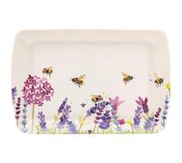 Lesser & Pavey Vassoio da portata progettato in Gran Bretagna, vassoio per molteplici usi in tutta la casa, vassoi con lavanda e api per servire cibo o bevande - Jennifer Rose Gallery