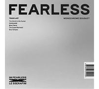 LESSERAFIM - LE SSERAFIM FEARLESS 1st Mini Album ( MONOCHROME BOUQUET Ver. ) ( Incl. CD+Lyric Book+2 Double-sided Photo Card+Post Card ) SEALED