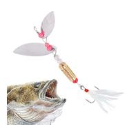Lesses da Trota esche Spinner per la al Bar,Spinner Lere Bait Sequin Pig - Swimaits Spinnerbait Pisxing Accessories Supplies per acqua salata d'acqua