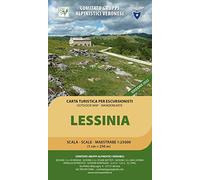 Lessinia. Carta turistica per escursionisti 1:25.000. Outdoor map - wanderkarte