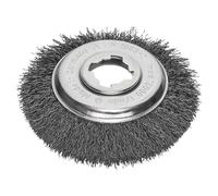 Lessmann Anti Scintillante Legato Acciaio Conica Spazzola 115mm x-Lock LES42317X
