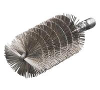 Lessmann Filettato Tubo Spazzola 30mm Filo di Acciaio Inossidabile LES506430