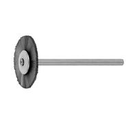 LESSMANN Mini-spazzola circolare setole naturali (nere), Spazzola Ø22 x l=2mm Quantità:1