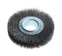 Lessmann Ruota Spazzola D100mm X W20-22 X 30 Foro Set 1 Steel Filo 0.30
